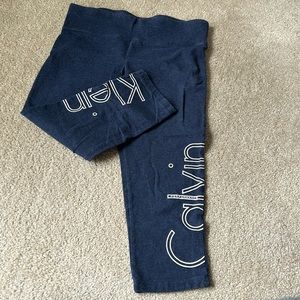 Calvin Klein performance pant, ankle. Size large. Gently worn